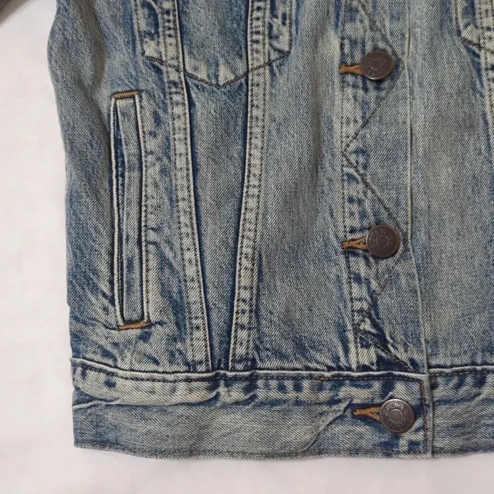 J.Crew Indigo Denim Jacket, Color Light Wash Size XS